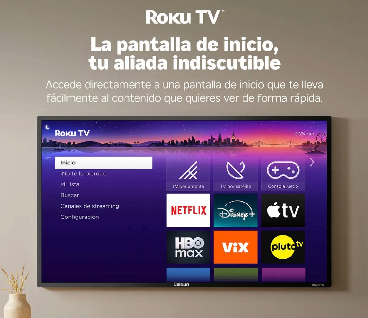 Smart TV LED Caixun Roku TV 43" Full HD C43V1FR