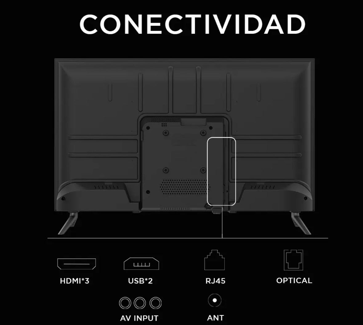 Smart TV LED Caixun Roku TV 43" Full HD C43V1FR