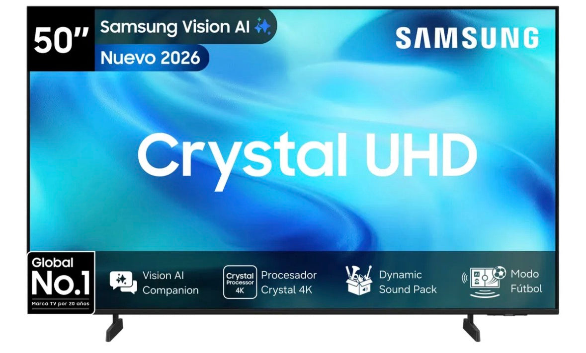 Samsung crystal UHD Vision AI Smart TV 50’’  (2026)