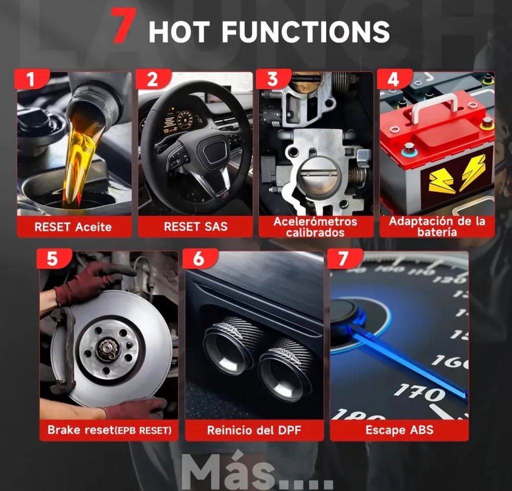 Scanner Automotriz OBD2 LAUNCH CRP123i V2.0 – Diagnóstico Profesional