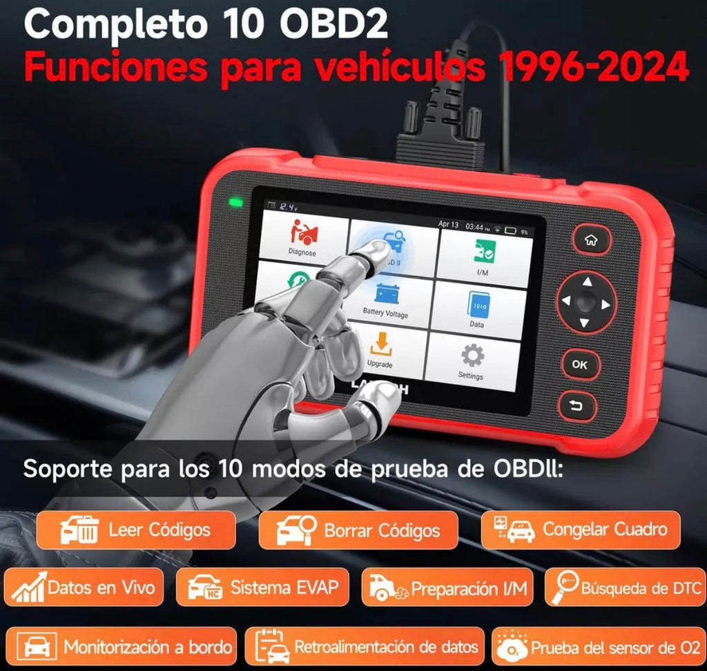 Scanner Automotriz OBD2 LAUNCH CRP123i V2.0 – Diagnóstico Profesional